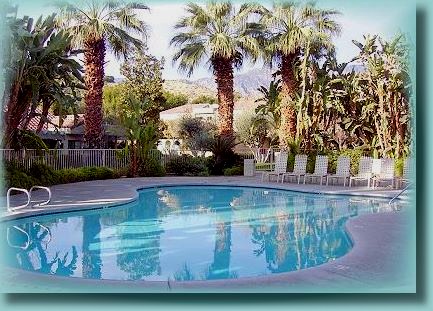 View of one of the swimming pools